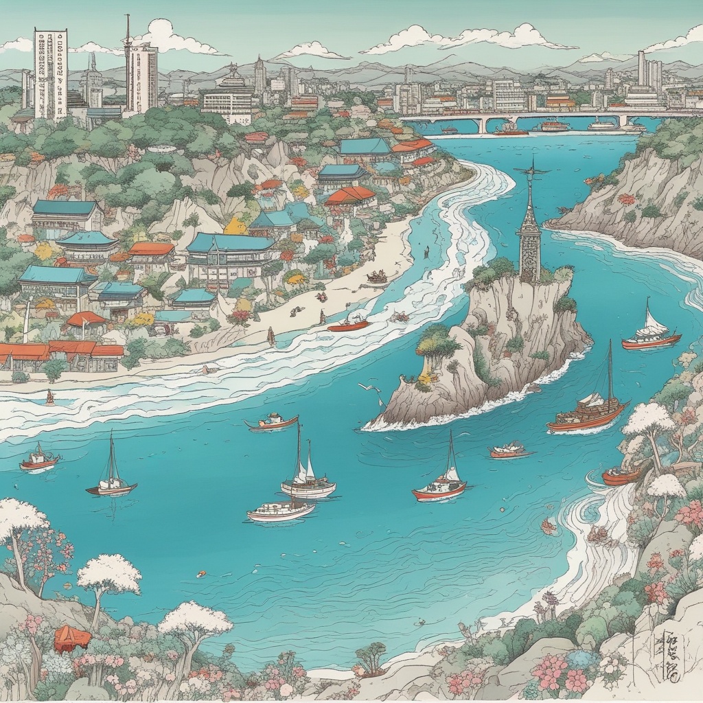 海が見渡せるキャンプ場